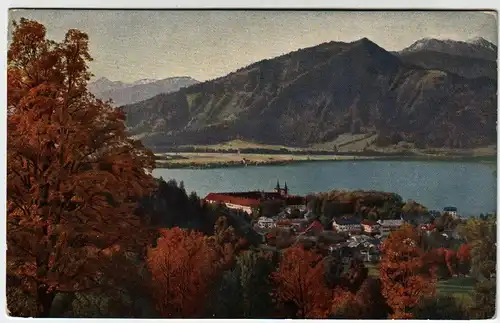 Tegernsee, schöne Aussicht