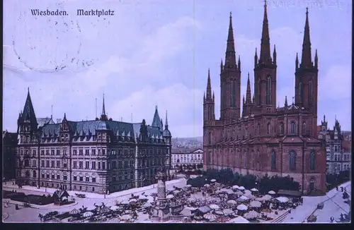 Wiesbaden Marktplatz