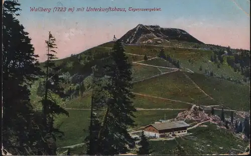 Wallberg 1723 m, mit Unterkunftshaus, Tegernseergebiet