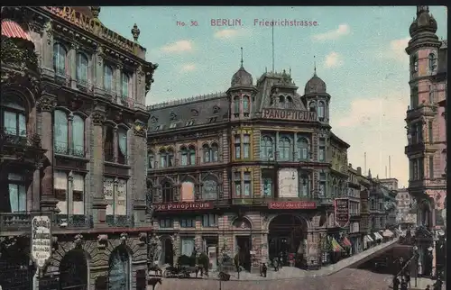 Berlin. Friedrichstrasse (jahr 1908)