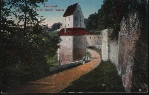 Landshut Schloß Trausnitz, Eingang