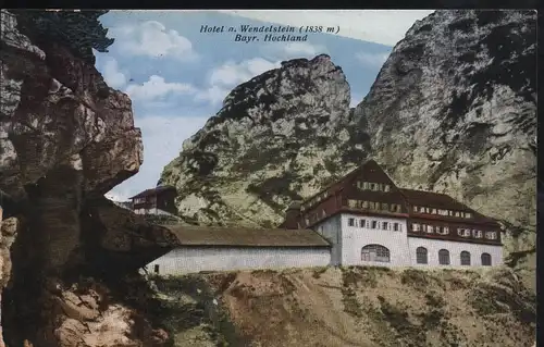 Hotel a. Wendelstein Bayr. Hochland