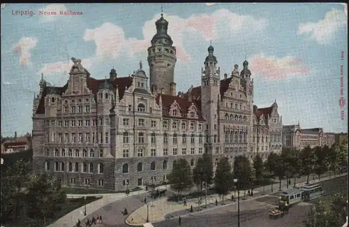 Leipzig Neues Rathaus (jahr 1912)