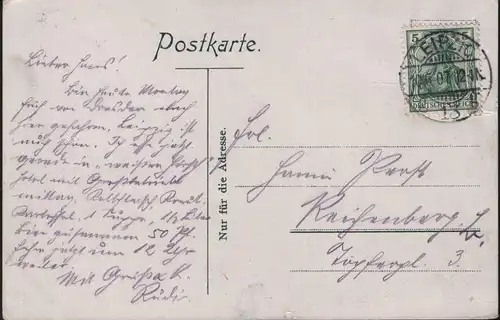 Leipzig Neues Rathaus (jahr 1912)