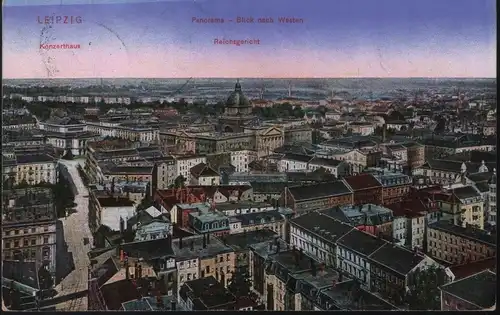 Leipzig Konzerthaus (jahr circa 1914)