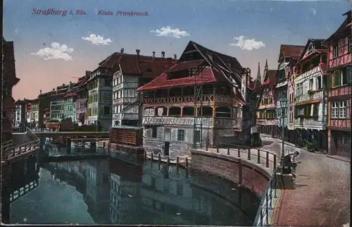 Straßburg I. Els. Klein Frankreich (jahr 1916)