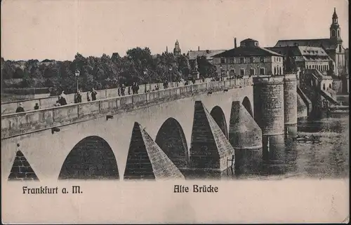 Frankfurt a. M. Alte Brücke