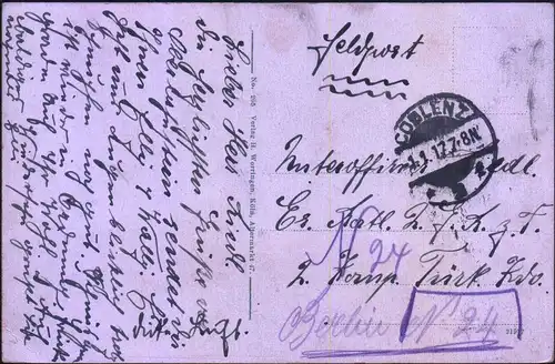 Köln a. Rh. Dom, vom Rathaus gesehen