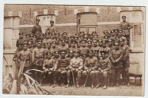 Soldaten Gruppe 10 / Original Fotokarte / Weltkrieg 1 ?