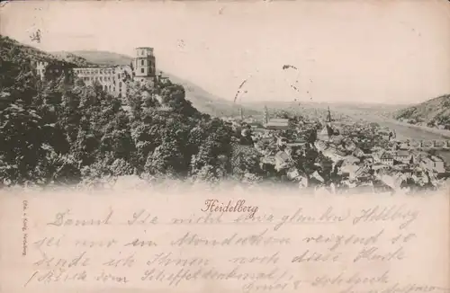 Germany - Heidelberg - jahr circa 1900