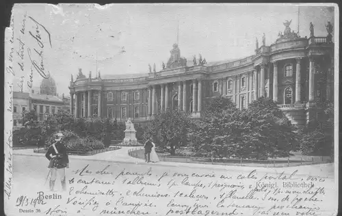 Berlin Königl Bibliothek - jahr 1902