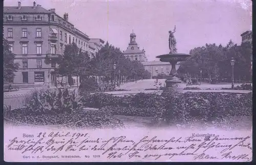 Bonn - Kaiserplatz - jahr 1901