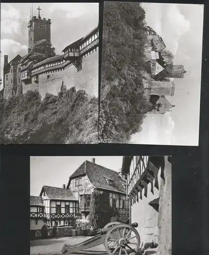 Eisenach die Wartburg von Osten /3 scans