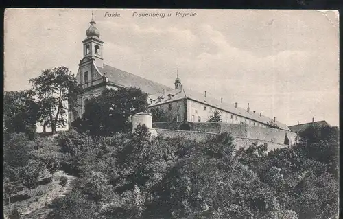 Fulda - Frauenberg u. Kapelle - jahr 1908