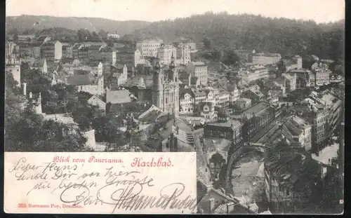 Germany - Karlsbad - Blick vom Panorama