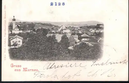 Gruss aus Murnau / Bayern 1898