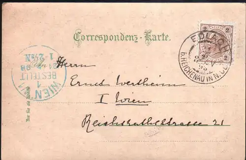 Gruss aus Payerbach / Jahr : 1898-1900