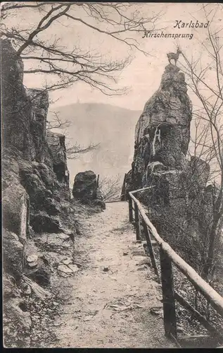 Karlsbad - Hirschensprung - jahr 1907
