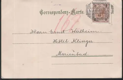 Marienbad / jahr 1898