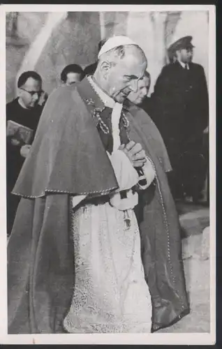 Pope Paul VI Photo-postcard