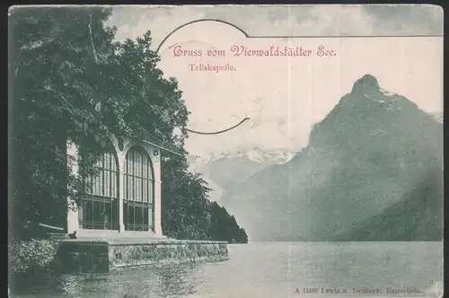 Suisse - Gruss vom Vierwaldstätter See. - Année circa 1910
