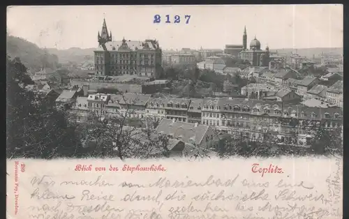 Tepliz / Blick von Stepanshöhe