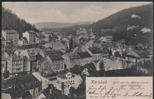 Tschechische Republik - Karlsbad, 1905