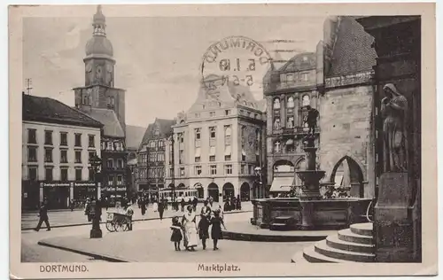 Dortmund.  Marktplatz.