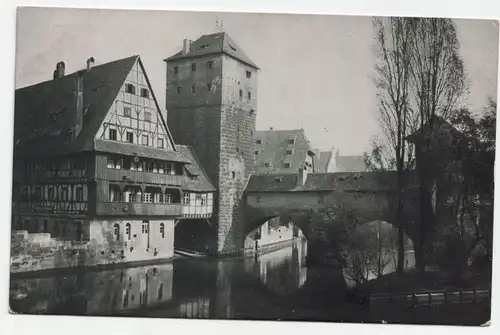 Nürnberg, Henkersteg. Jahr: 1916