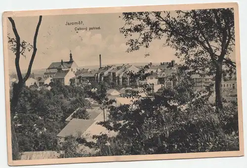 Jaromer. Celkovy pohled. / Jahr : 1916