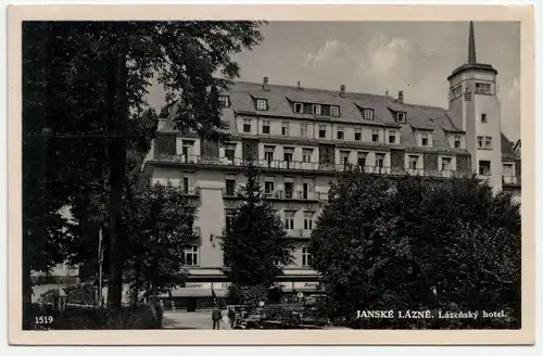 Janske Lazne. Lazensky Hotel.
