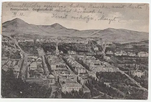 Franzensbad. Gesamtansicht.