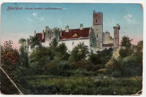 Breclava. Zamek knizete Liechtensteina.