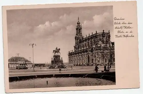 Dresden. Blick über den A.H. Platz