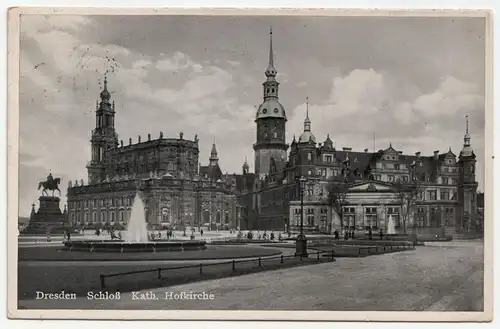 Dresden. Schloß Kath. Hofkirche