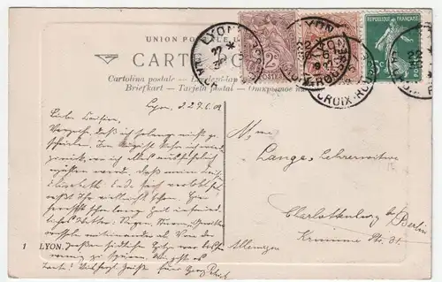 Lyon Panorama de Tuviese // 1909