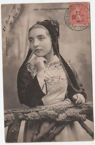 Costume Fillette de Chateaulin