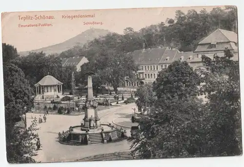 Teplice Teplitz-Schönau Kriegerdenkmal
