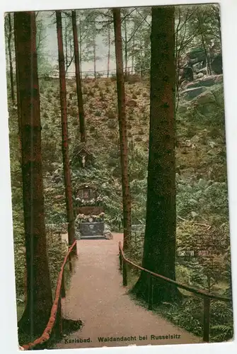 Karlsbad - Waldandacht bei Russelsitz