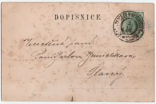 Tschechien - Pozdrav z Bezdeze // 1906