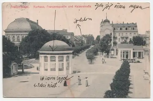 Tschechien - Franzensbad Kurhaus Franzensquelle