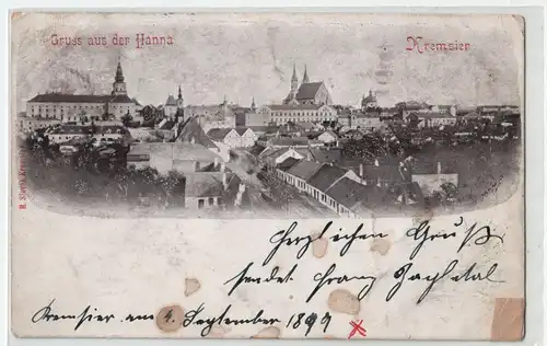 Gruss aus der Hanna. Kremsier // jahr 1899