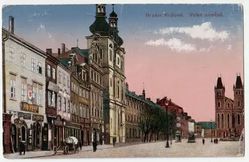 Hradec Kralove. Velke namesti.