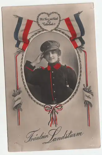 Fräulein Landsturm - jahr 1918