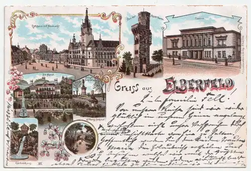 Gruss aus Elberfeld // 1897