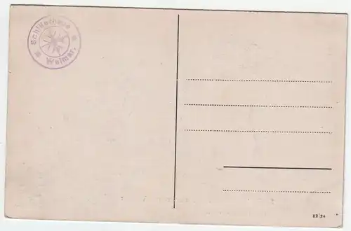 Schiller s Arbeits - u. Sterbezimmer in Weimar