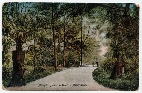 Postyen Fasor reszlet - Parkpartie