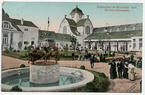 Exposition de Bruxelles, 1910. Section Allemande