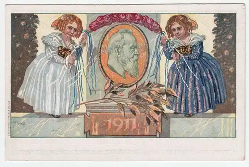 Konigreich Bayern Postkarte 1911, Oscar Consee, Munchen 5