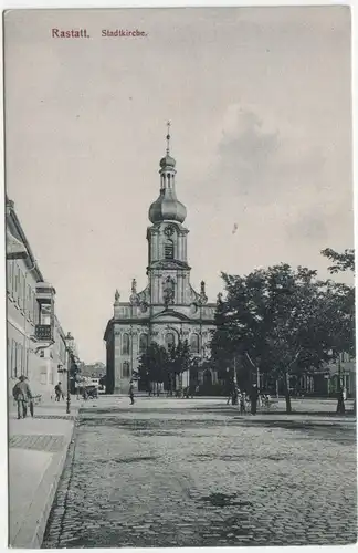 Rastatt. Stadtkirche.